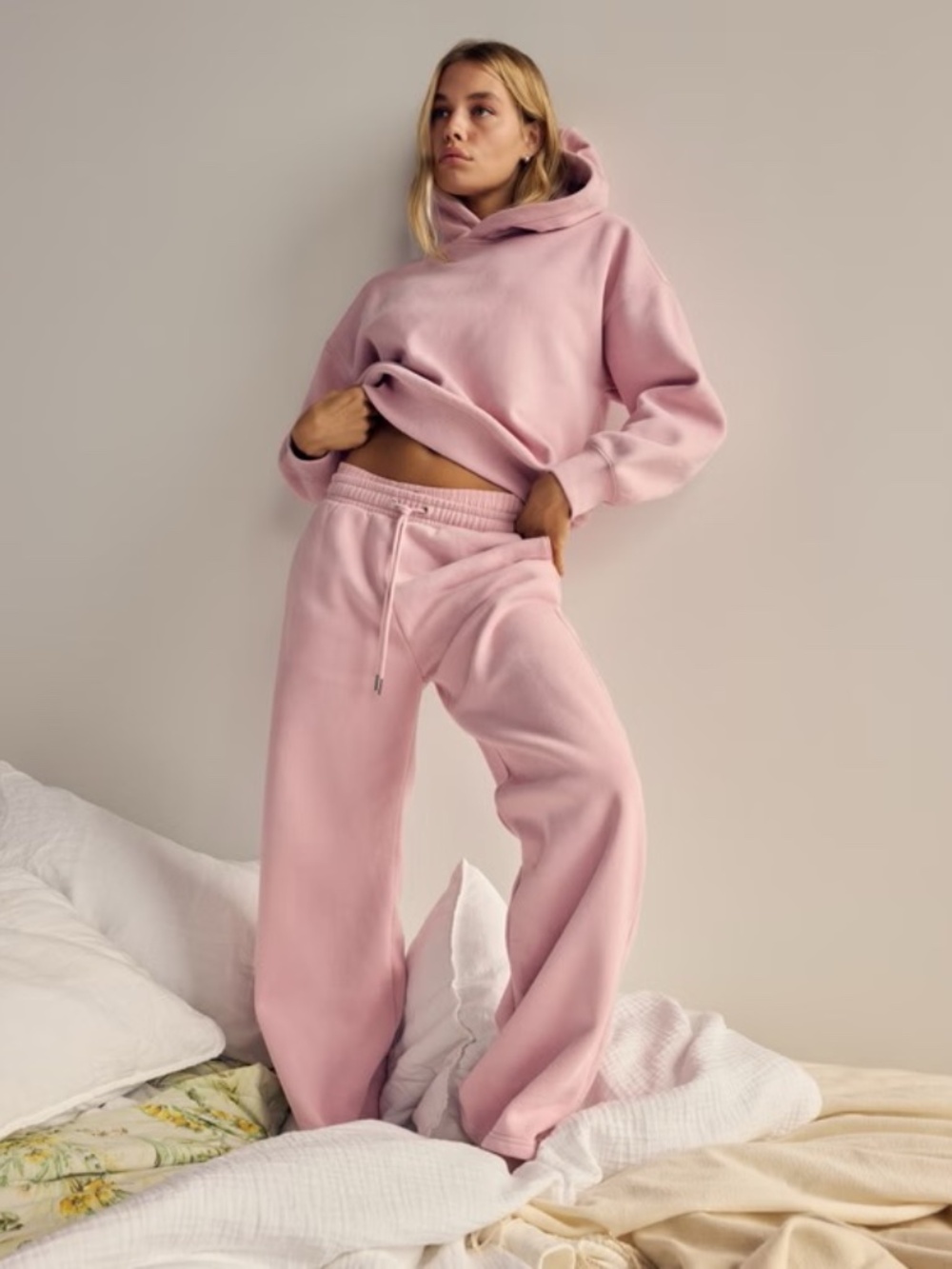 Abercrombie & Fitch Pale Mauve Sunday Set